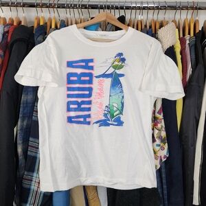 70s Aruba Heat Wave Island Souvenir Tshirt